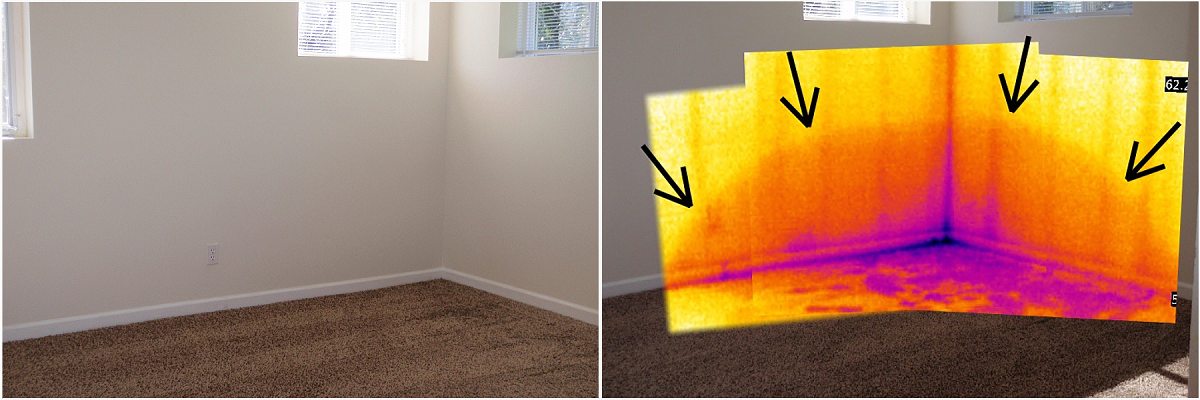 infrared-comparison-basement-wall-leaking