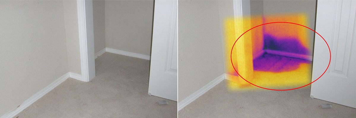infrared-comparison-water-leak-closet-wall