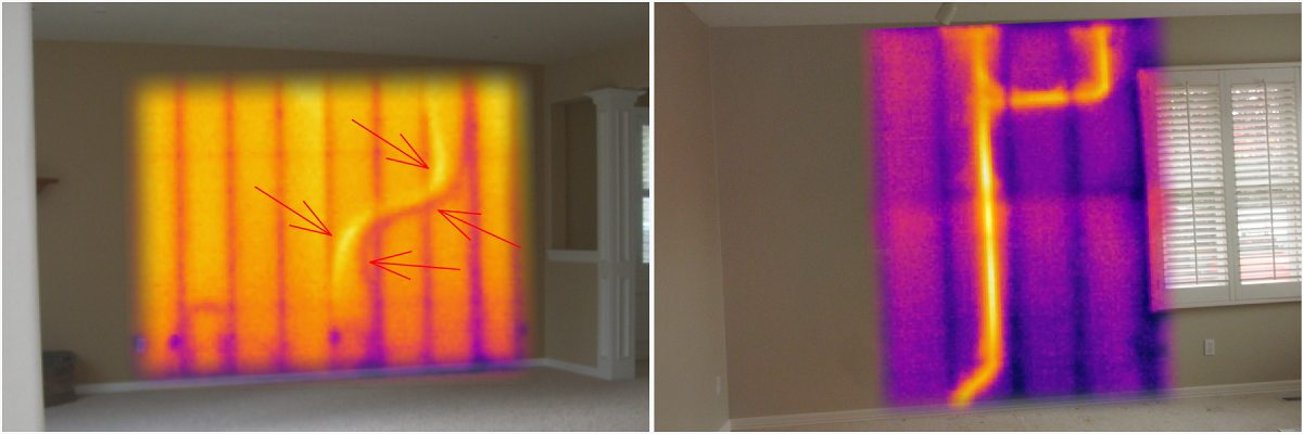 infrared-image-of-plumbing-inside-walls
