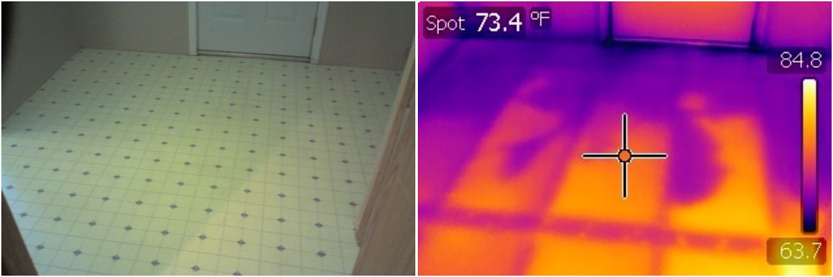 infrared-image-of-wet-subfloor-under-vinyl